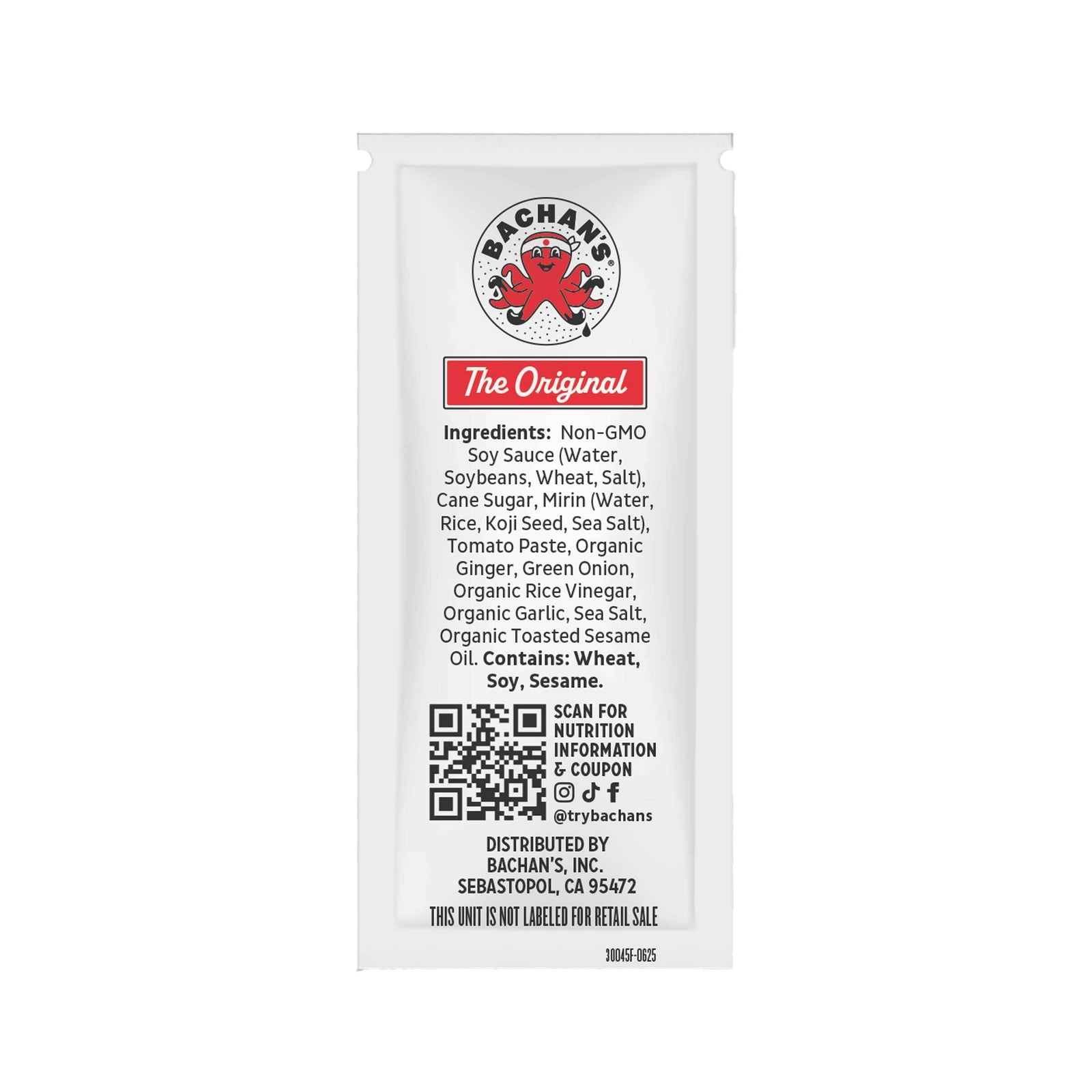 The Original Japanese BBQ Sauce, .35oz - Comforting Artisan Sauce Assortment